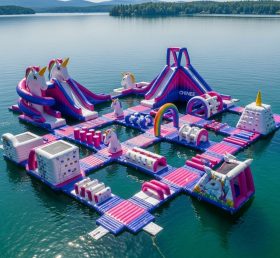 S391 Unicorn Inflatable Water Park