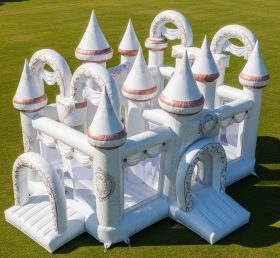 T2-8745 Weddings Theme Inflatable Castle...