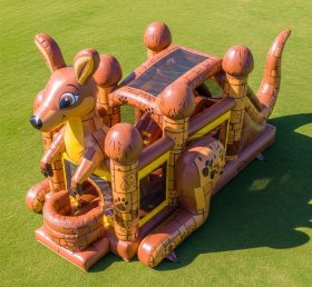 T5-2665 Kangaroo Theme Inflatable Castle...