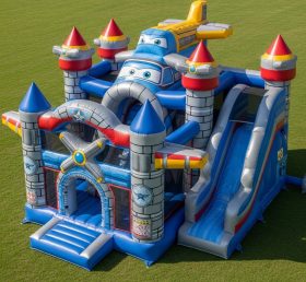 T5-2801 Airplane Theme Inflatable Castle...