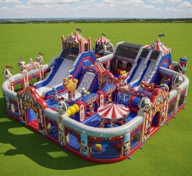 T6-6408 Circus Theme Inflatable Funcity