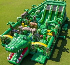 T6-6415 Crocodile Theme Inflatable Funci...