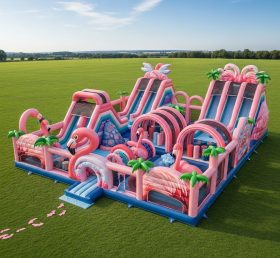 T6-6442 Flamingo Theme Inflatable Funcit...