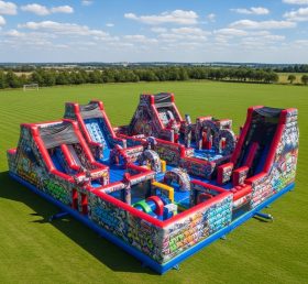 T6-6469 Graffiti Theme Inflatable Funcit...
