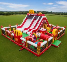 T6-6496 McDonald Theme Inflatable Funcit...