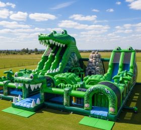 T6-6689 Crocodile Theme Inflatable Park