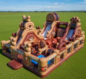 T6-6699 Dog Theme Inflatable Park