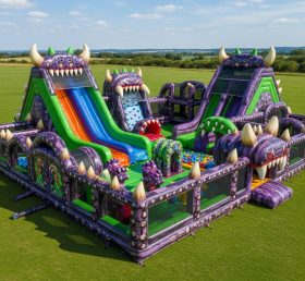 T6-6757 Monster Theme Inflatable Park