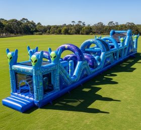 T7-3697 Alien Theme Inflatable Obstacle ...