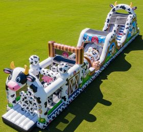 T7-3755 Cow Theme Inflatable Obstacle Co...