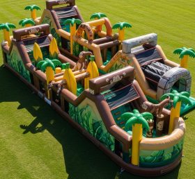T7-3910 Monkey Theme Inflatable Obstacle...