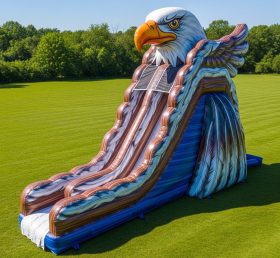 T8-5557 Eagle Theme Inflatable Water Sli...