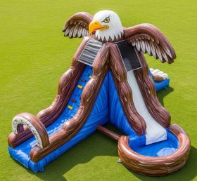 T8-5558 Eagle Theme Inflatable Water Sli...