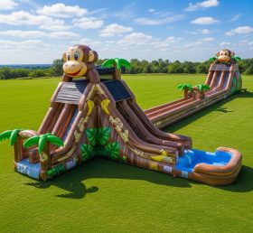 T8-7691 Monkey Theme Giant Slide