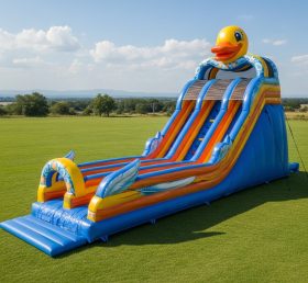 T8-7756 Duck Theme Inflatable Slide