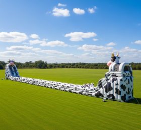 T8-7841 Cow Theme Giant Slide