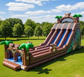T8-8822 Bear Inflatable Slide