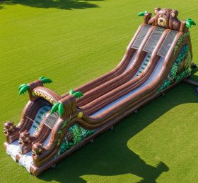 T8-8833 Bear Inflatable Dry Slide