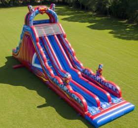T8-8932 Superman Inflatable Slide