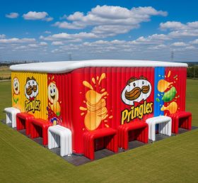 Tent1-6470 Pringles Red Inflatable Tent